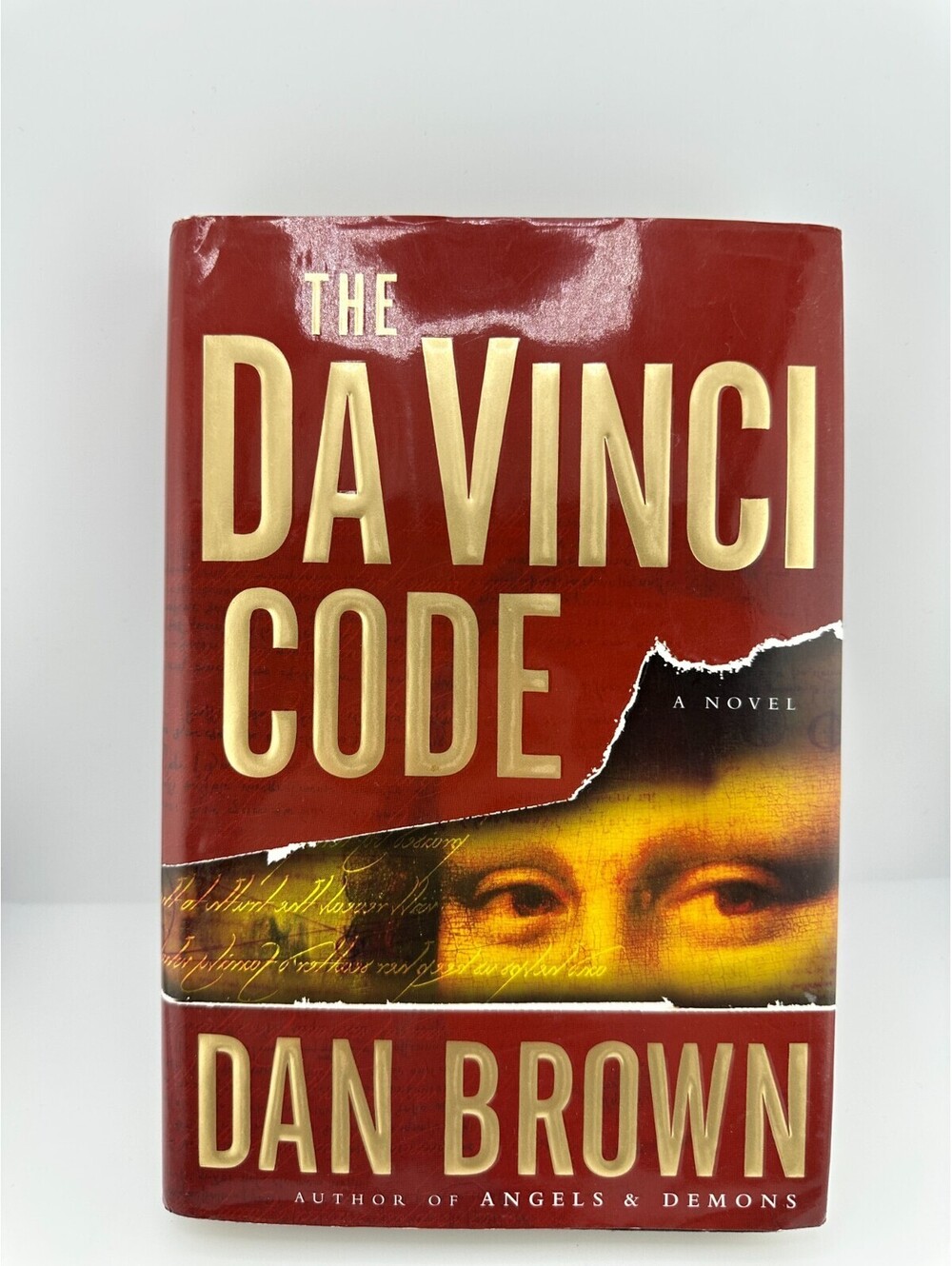 The Da Vinci Code Dan Brown Hardcover 2003 Doubleday Ex-Library Annotated